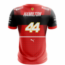 Camiseta Dry Fit Unissex - Ferrari Hamilton - Ref. MV1.11