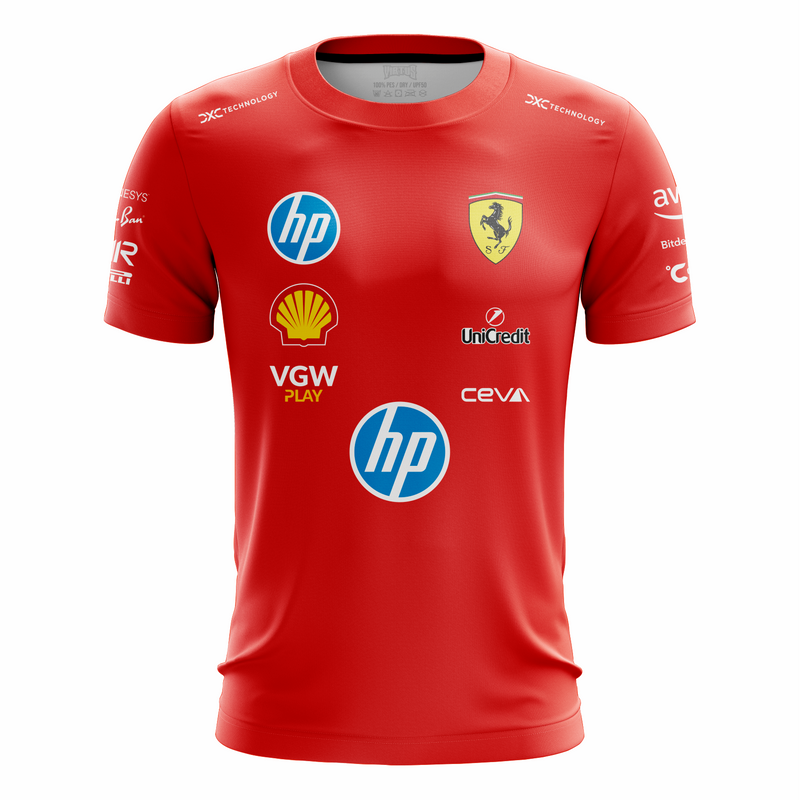 Oferta da Semana - Camiseta Dry Fit Unissex - Ferrari - Ref. MV1.14