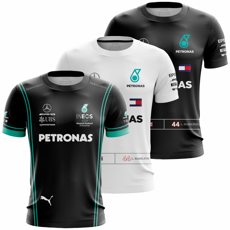 Kit 3 camisetas F1 Dry-fit