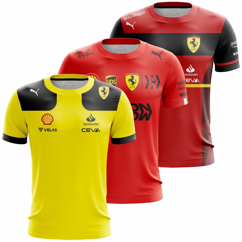 Kit 3 camisetas F1 Dry-fit