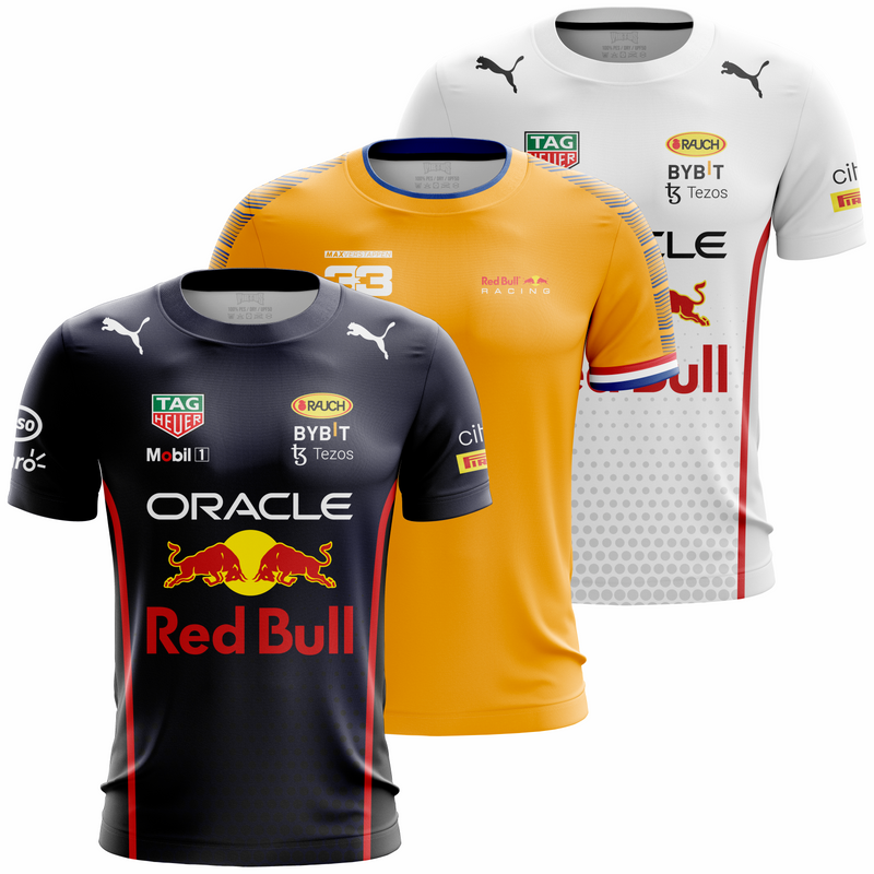 Kit 3 camisetas F1 Dry-fit