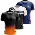 Combo 3 - Camiseta Dry Fit Adulto Unissex - Treino