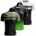 Combo 3 - Camiseta Dry Fit Adulto Unissex - Treino