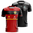 Combo 2 - Camiseta Dry Fit Adulto Unissex - Ferrari 1.2 + Mercedes 2.11 - Ref. MV8.17