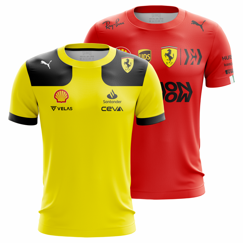 Kit 2 Camisetas F1 Dry-fit