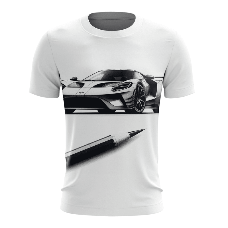 Camiseta Carro White B