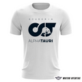 Camiseta da Alpha Tauri Branca em Poliéster