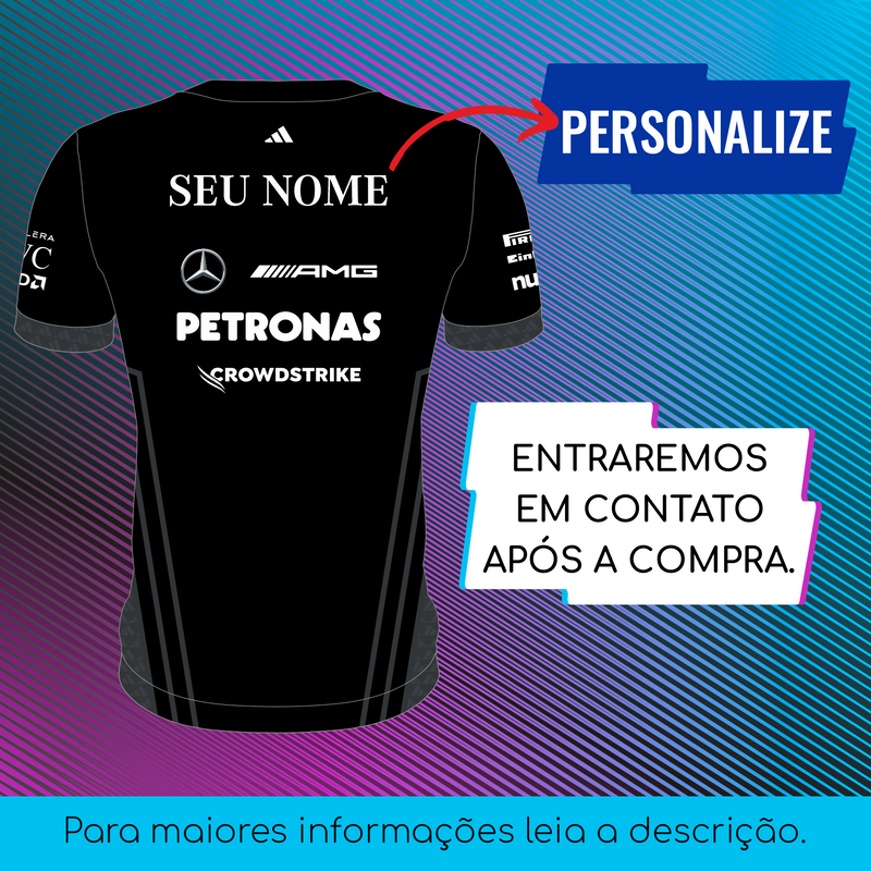 Camiseta Dry Fit Unissex - Mercedes - Ref. MV2.11