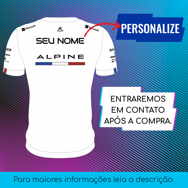 Camiseta Dry Fit Unissex - Alpine - Ref. MV16.5