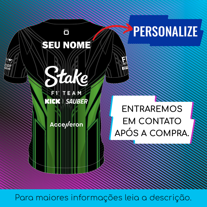 Camiseta Dry Fit Unissex - Sauber - Ref. MV10.11