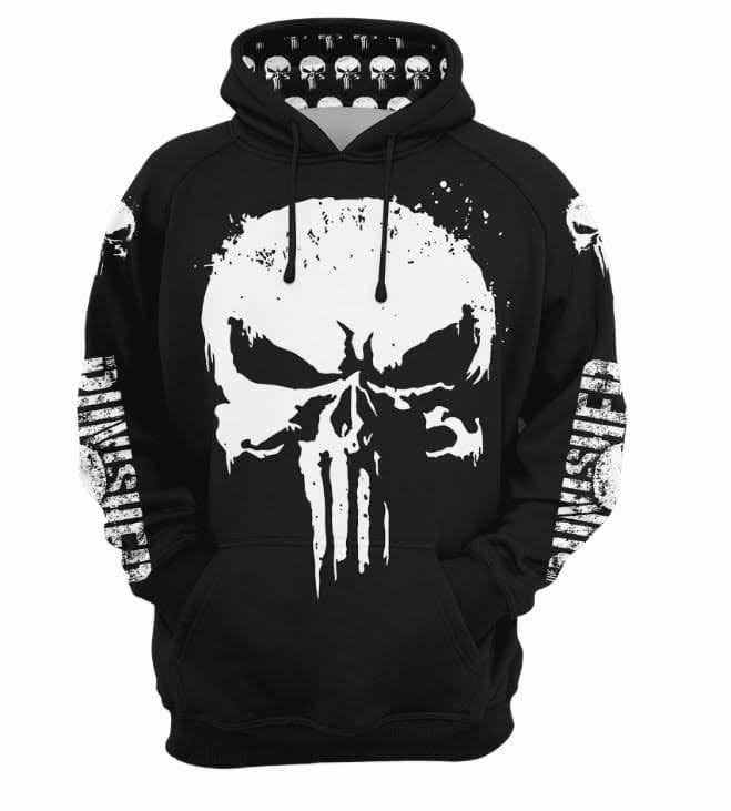 Blusa de Moletom Punisher (Justiceiro)