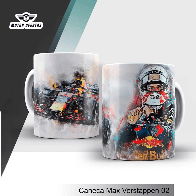 Caneca do Max Verstappen 02