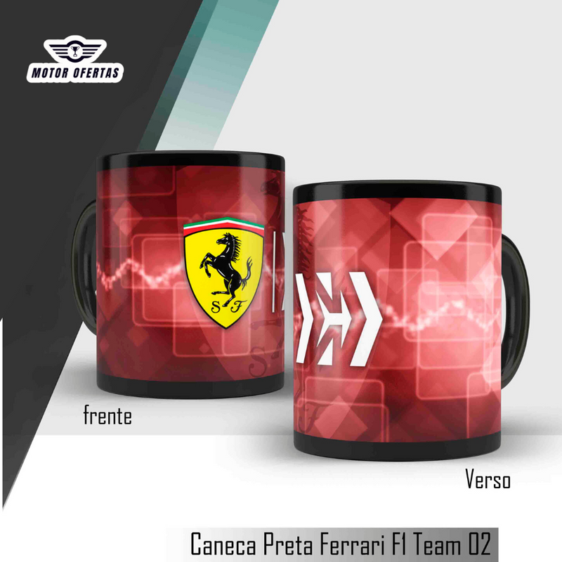 Canecas da Ferrari Team 02