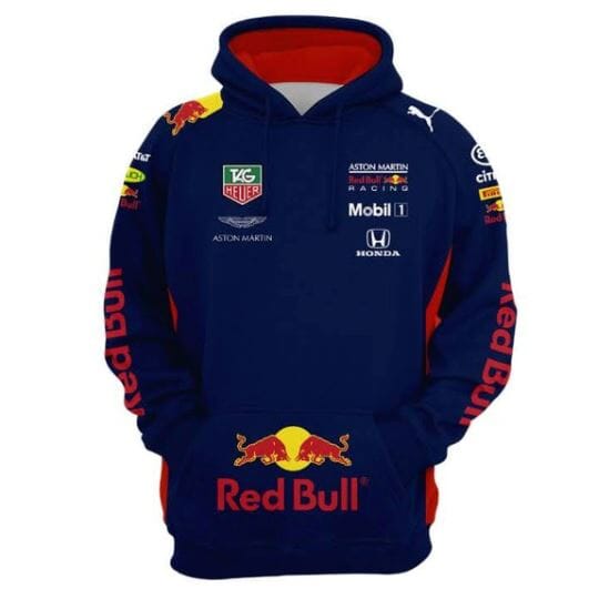 Blusa de Moletom da Red Bull Azul Blusa de Moletom da Red Bull Azul Motor Ofertas RED BULL AZUL PP 