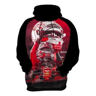 Blusas de Moletom da Fórmula 1 Camisetas Regatas do Max Verstappen da F1 Motor Ofertas LECLERC P 