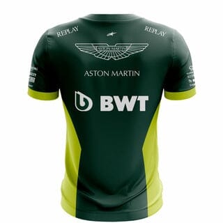 Camiseta da Aston Martin Dryfit Camiseta da Aston Martin Dryfit Motor Ofertas 