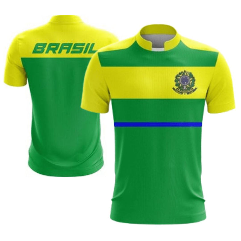 Camiseta do Brasil Gola Especial Camiseta do Brasil Gola Especial Motor Ofertas 