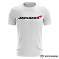 Camisetas da McLaren de Algodão Camisetas da McLaren de Algodão Motor Ofertas Branco P 