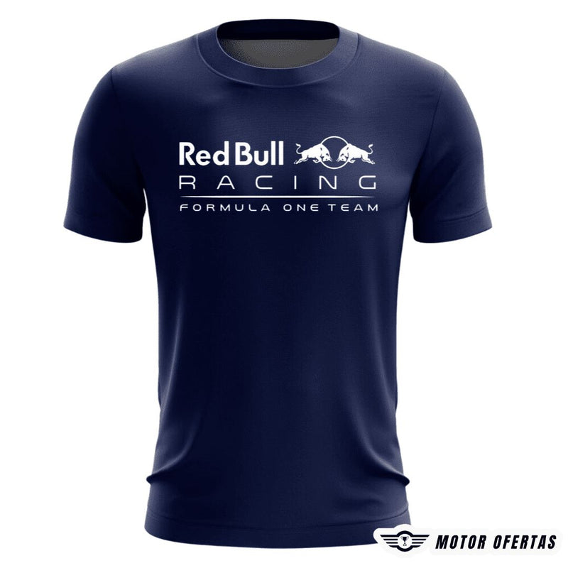 Camisetas da Red Bull da F1 de Algodão Camisetas da Red Bull da F1 Motor Ofertas Azul Escuro P 