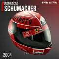 Capacetes do Schumacher em Tamanho Real Capacetes do Schumacher em Tamanho Real Motor Ofertas Schumacher 2004 56 