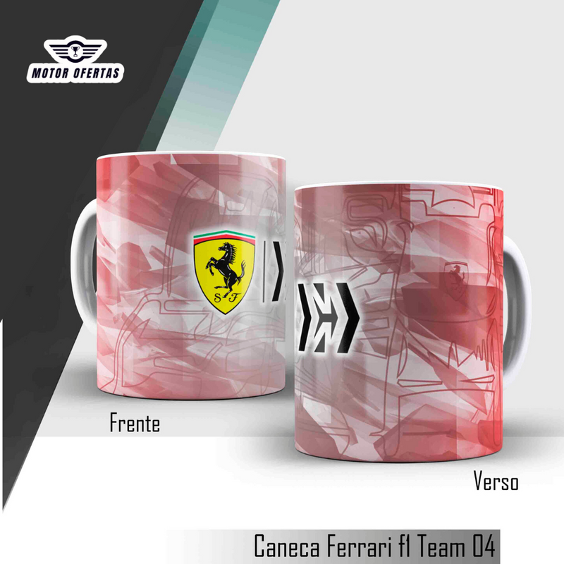 Canecas da Ferrari F1